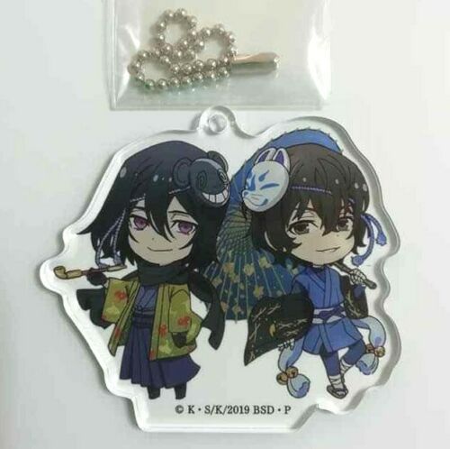 Bungo Stray Dogs Acrylic Keychain Strap Osamu Dazai Fyodor Dostoevsky JP