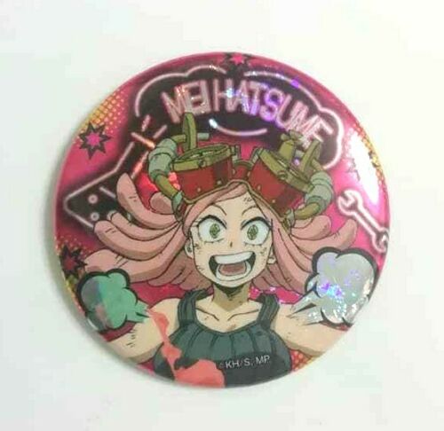 My Hero Academia Hatsume Laboratory Can Badge Button Mei Hatsume