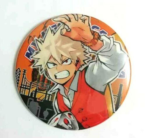My Hero Academia vol.5 Can Badge Button Katsuki Bakugo