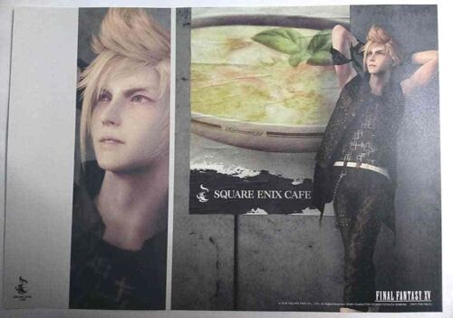 Final Fantasy XV Luncheon Mat Prompto Argentum Square Enix Cafe