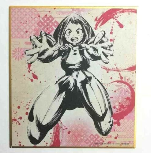 My Hero Academia Duplicate Autograph Shikishi Ochako Uraraka