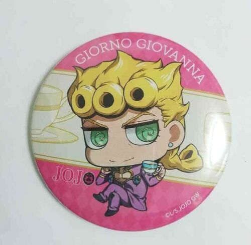 JOJO Golden Wind Ristorante Can Badge Butuon Giorno Giovanna