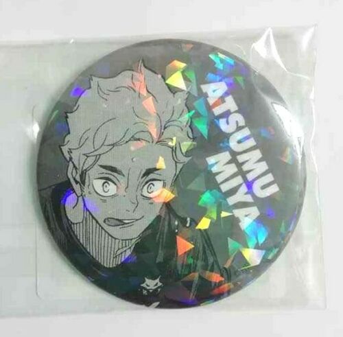 Haikyuu V HEROES All Star Hologram Can Badge Button Atsumu Miya