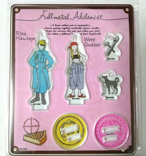 Fullmetal Alchemist Acrylic Stand Riza Hawkeye Winry Rockbell