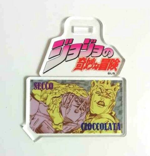 JOJO Golden Wind Mini Acrylic Stand Cioccolata Secco