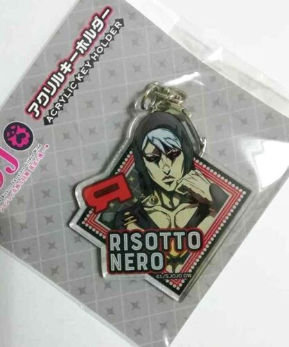 JOJO Golden Wind Acrylic Keychain Strap Risotto Nero J-world