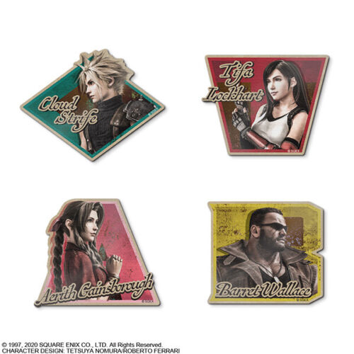 Final Fantasy VII REMAKE Character Sticker Cloud Tifa Barret Aerith