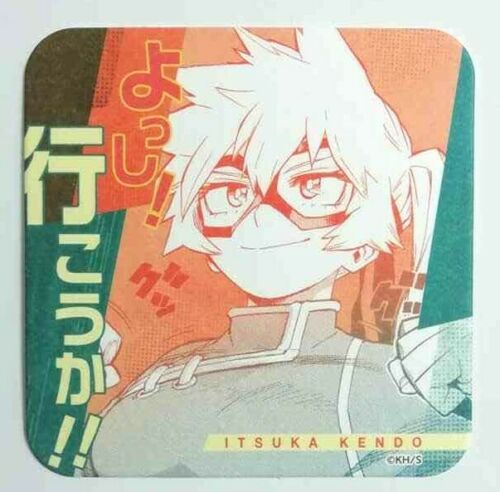 My Hero Academia Art Paper Coaster Itsuka Kendo