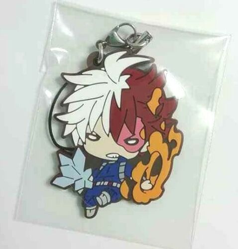 My Hero Academia Nitotan Rubber Strap Villains Shoto Todoroki