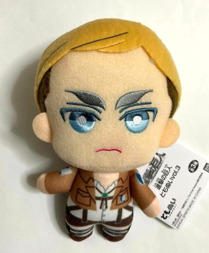 Attack On Titan Tomonui Plush Doll Soft Toy Erwin Smith
