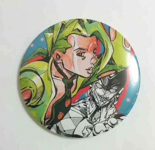 JOJO Golden Wind Can Badge Button Pannacotta Fugo JoJo Exhibition