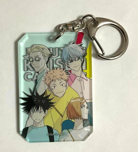 Jujutsu Kaisen Sorcery Fight Cafe 2022 Acrylic Keychain Charm Gojo Fushiguro