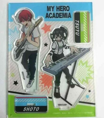 My Hero Academia Acrylic Stand Shoto Todoroki Tsuyu Asui Rock Band