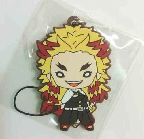 Kimetsu no Yaiba Demon Slayer Nitotan Rubber Strap Kyojuro Rengoku