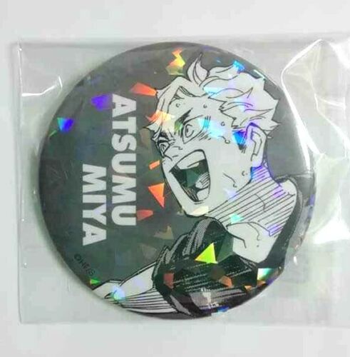 Haikyuu V HEROES All Star Hologram Can Badge Button Atsumu Miya