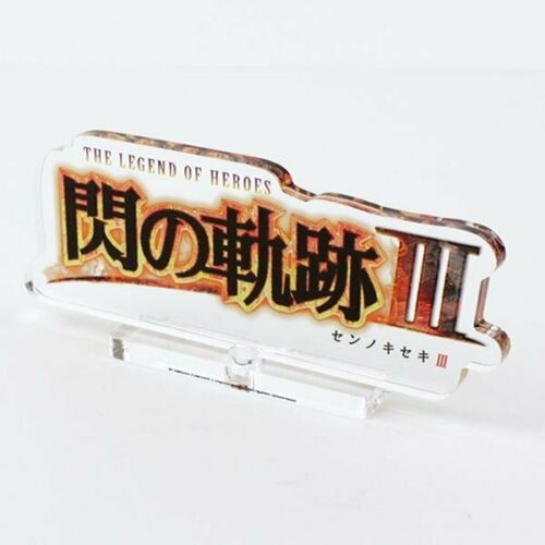 Legend of Heroes Sen no Kiseki III Logo Acrylic Stand