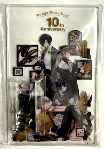 Bungo Stray Dogs Acrylic Board Stand Dazai Nakajima Akutagawa Nakahara 11x7cm