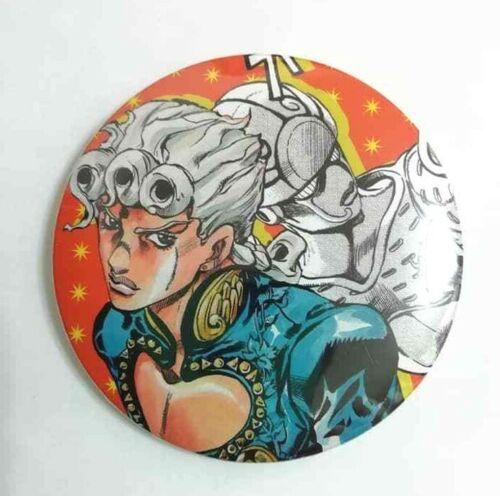 JOJO Golden Wind Can Badge Button Giorno Giovanna JoJo Exhibition