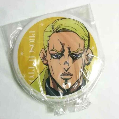 JOJO Golden Wind SEGA Can Badge Button Prosciutto Squadra Esecuzioni