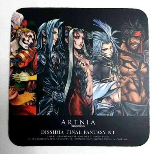 Final Fantasy Dissidia Coaster Cefca Sephiroth Ultimecia Kuja Jechtt