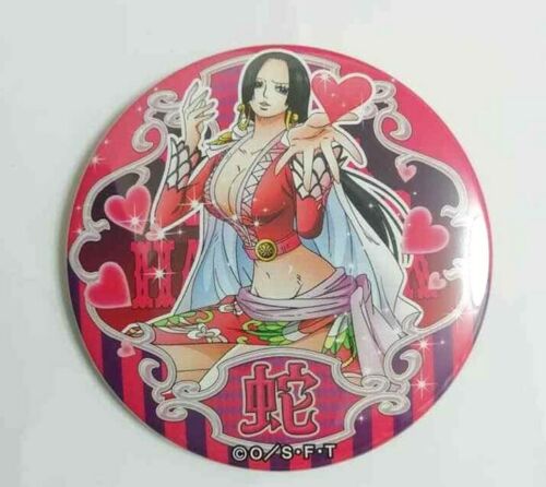One Piece Yakara Bitter Sweet Can Badge Button Boa Hancock