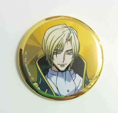 Code Geass Lelouch of the Rebellion Can Badge Button Schneizel el Britannia