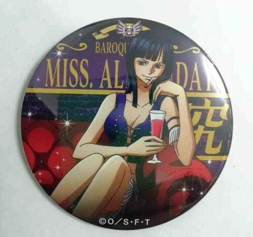 One Piece Bitter Sweet Yakara Can Badge Button Miss All Sunday Robin