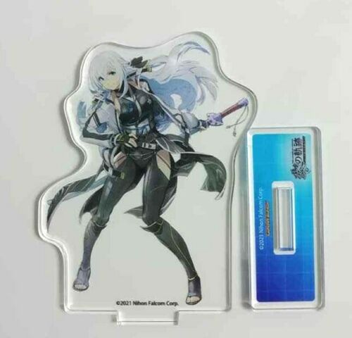 Legend of Heroes Kuro no Kiseki Bonus Acrylic Stand Shizuna Rem Misurugi USED