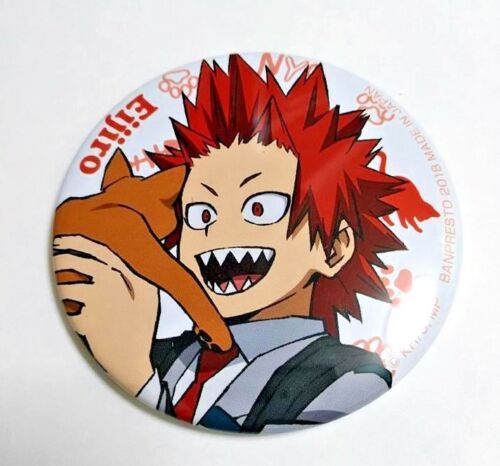 My Hero Academia Can Badge Button Eijiro Kirishima