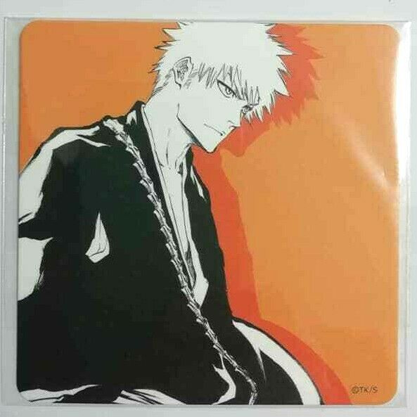 Bleach EX Genga Paper Art Coaster Collection Ichigo Kurosaki