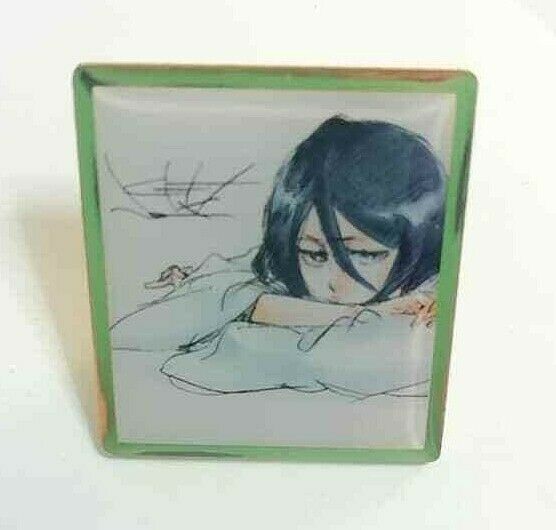 Bleach EX Genga Original Pins Badge Button Rukia Kuchiki