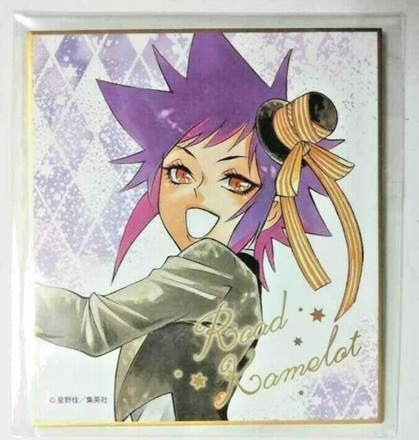 D.gray-man Genga Trading Mini Autograph Shikishi Road Kamelot