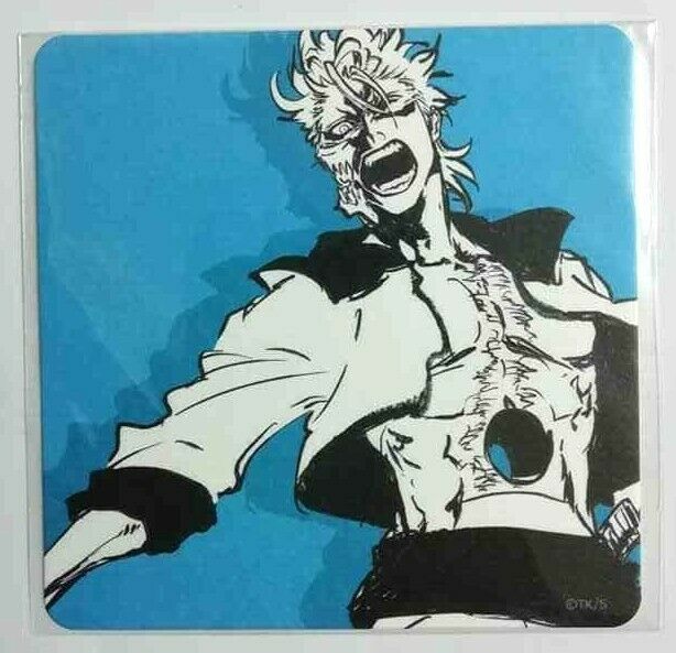 Bleach EX Genga Paper Art Coaster Collection Grimmjow Jaegerjaquez