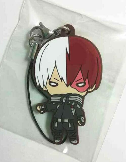 My Hero Academia World Heroes Mission Nitotan Rubber Strap Mascot Shoto Todoroki