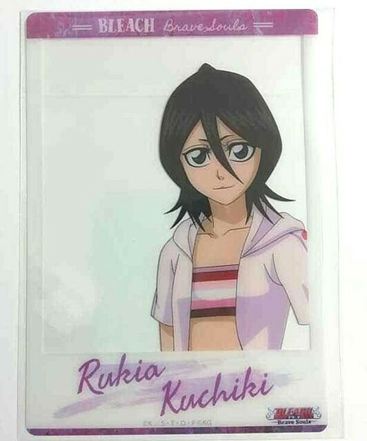 Bleach Brave Souls Clear Card Rukia Kuchiki