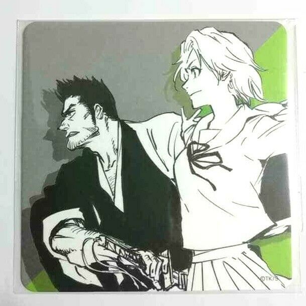 Bleach EX Genga Paper Art Coaster Collection Isshin Masaki Kurosaki