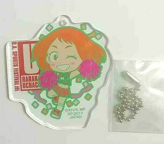 My Hero Academia Kuji Cafe Mini Acrylic Keychain Strap Ochako Uraraka