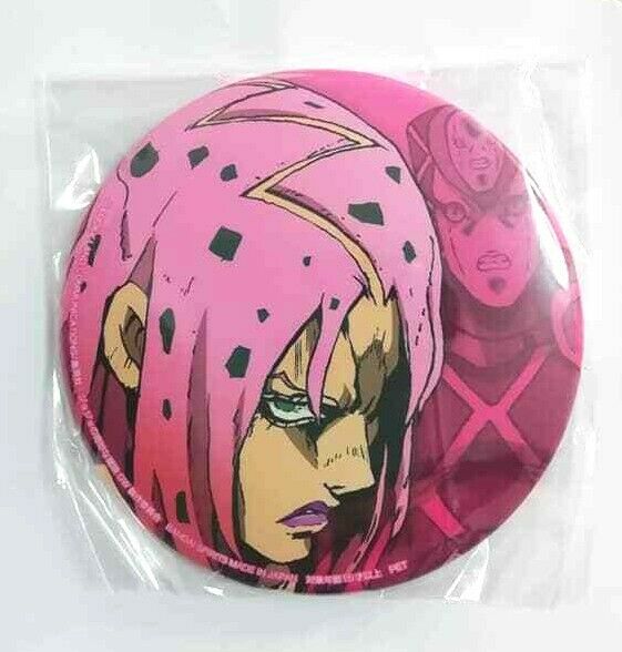 JOJO Golden Wind SEGA Can Badge Button Diavolo King Crimson