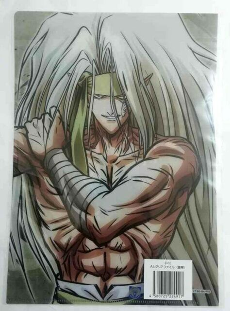 Yu Yu Hakusho Web Kuji Visual Clear File Raizen