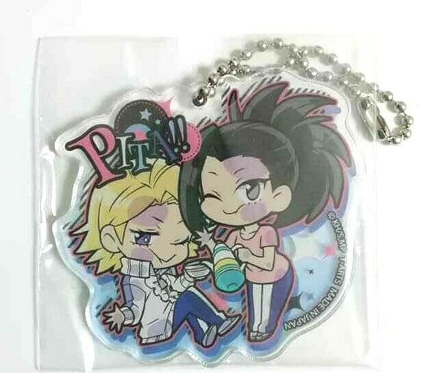 My Hero Academia PITA Acrylic Keychain Strap Yuga Aoyama Momo Yaoyorozu