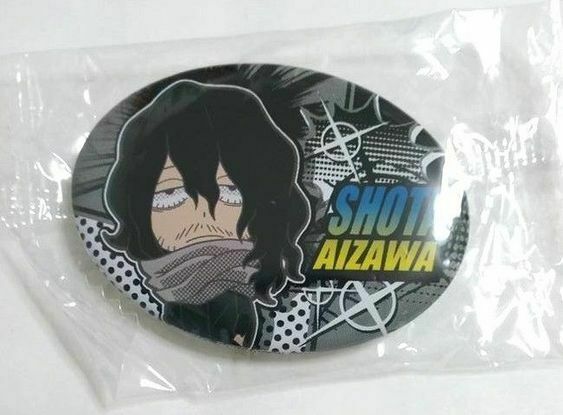 My Hero Academia Can Badge Button Collection Shota Aizawa Eraser Head