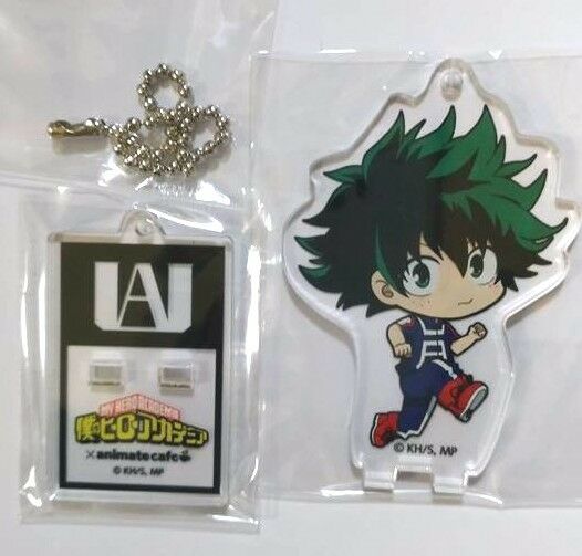 My Hero Academia Acrylic Stand Izuku Midoriya Animate Cafe