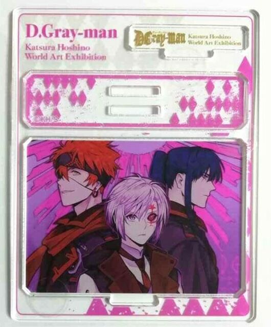 D.gray-man Hallow Exhibi Genga Acrylic Stand Allen Walker Yu Kanda Lavi