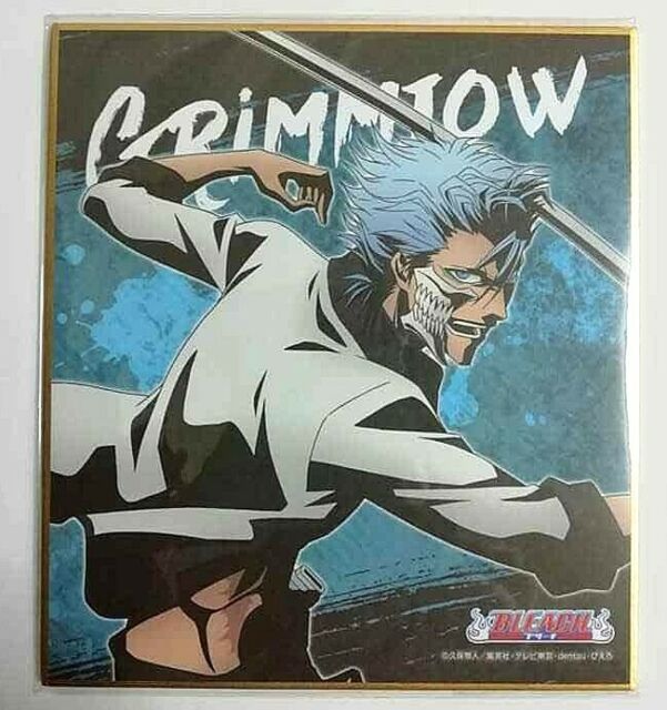 Bleach Web Kuji vol.2 Mini Duplicate Autograph Shikishi Grimmjow Jaegerjaquez