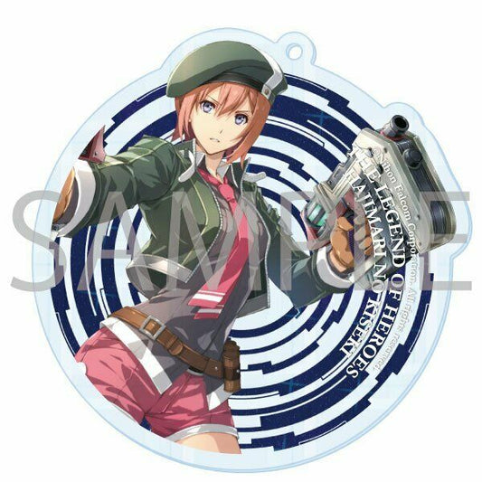 Legend Of Heroes Hajimari Kiseki Hologram Acrylic Keychain Strap Noel Seeker