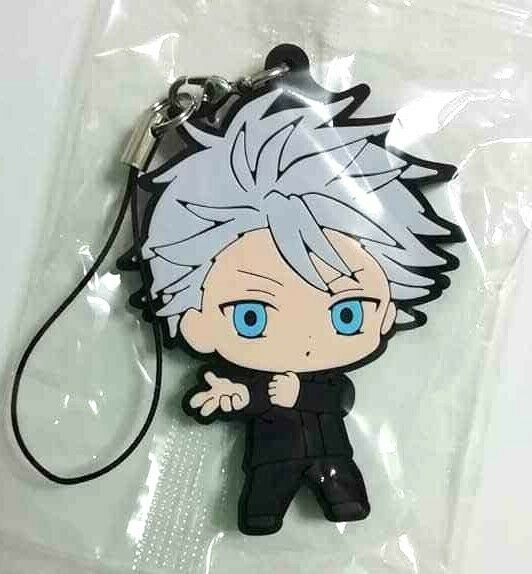 Jujutsu Kaisen Sorcery Fight Capsule Rubber Strap Mascot Satoru Gojo