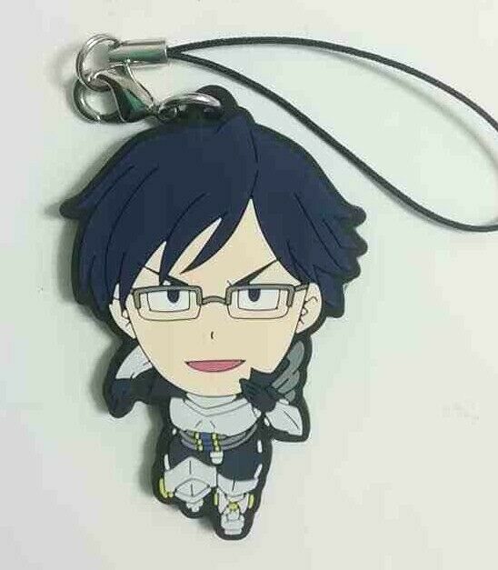 My Hero Academia Heroaca EX Rubber Mascot Strap Tenya Iida