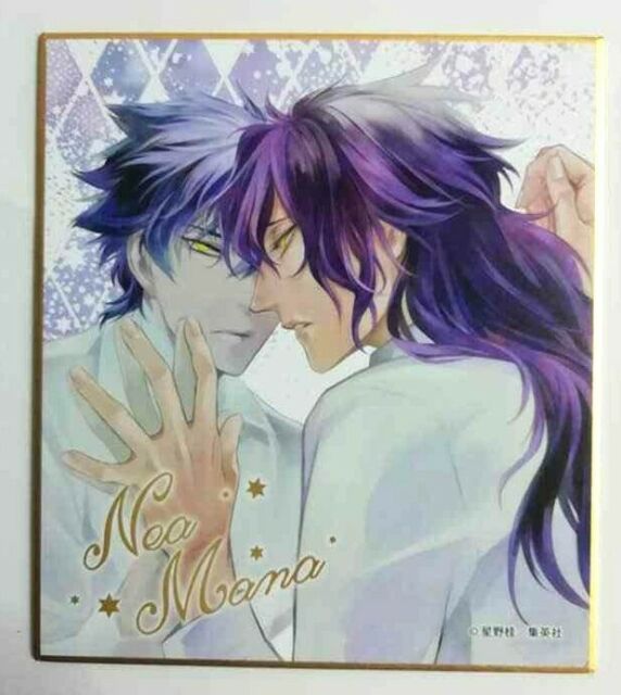 D.gray-man Genga Trading Mini Autograph Shikishi Nea Mana