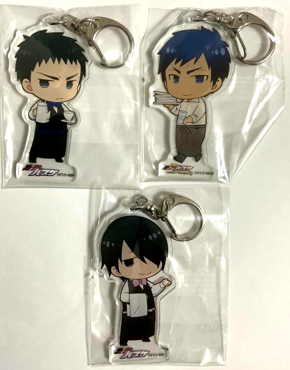 Kuroko Basketball Acrylic Keychain Strap Daiki Aomine Tatsuya Himuro Kasamatsu