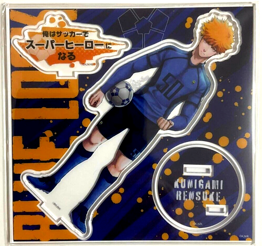 Blue Lock Animega Kung Fu Acrylic Stand Figure Meguru Bachira Soccer Anime  JP